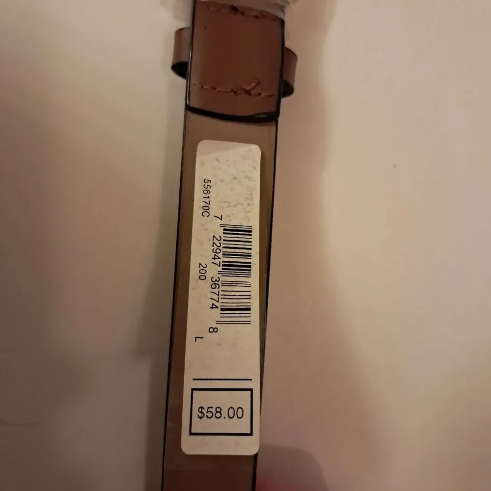 *Final Price* Michael Michael Kors Belt Women's Large L Leather Classic NEW - Picture 6 of 9